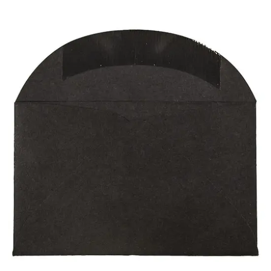 JAM Paper 3.63" x 2.38" Black Linen Mini Envelopes, 50ct. {3}