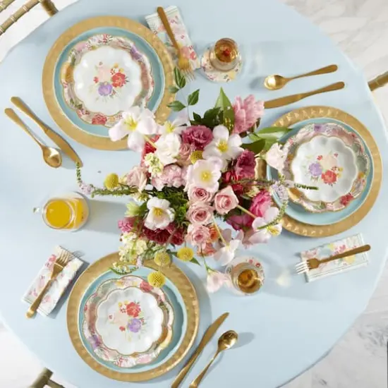 Kate Aspen&reg; Garden Blooms Party Tableware Set {4}