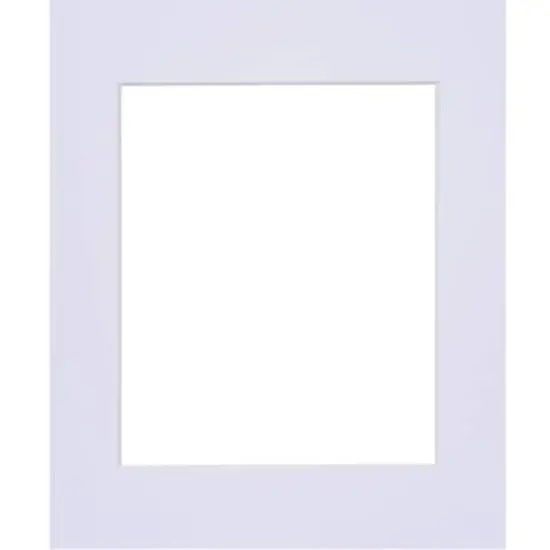 11" x 14" Mat By Studio D&eacute;cor&reg;, 8" x 10" Opening, Museum White {4}