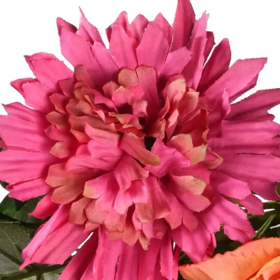 3ft. Spring Peony Flowers Mailbox Swag {7}