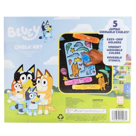 Bluey Chalk Art Set {5}