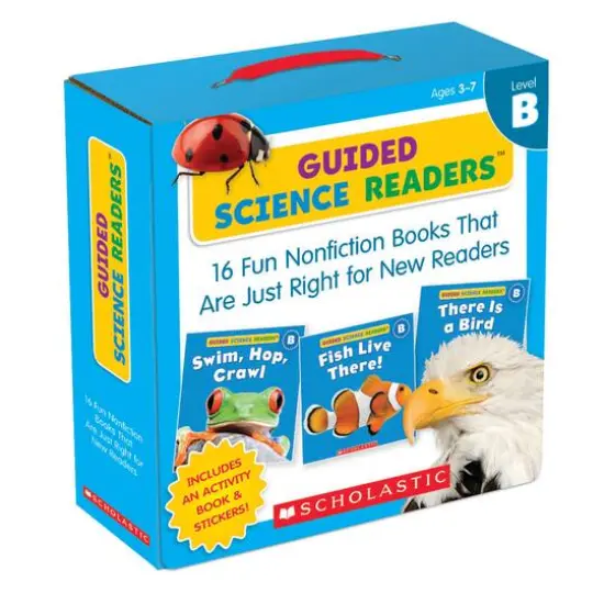 Scholastic Teaching Resources Guided Science Reader Level B Parent Pack Books, 16ct. {1}