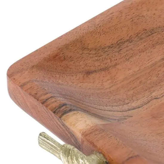 15" Wood Tabletop Tray by Ashland&reg; {5}