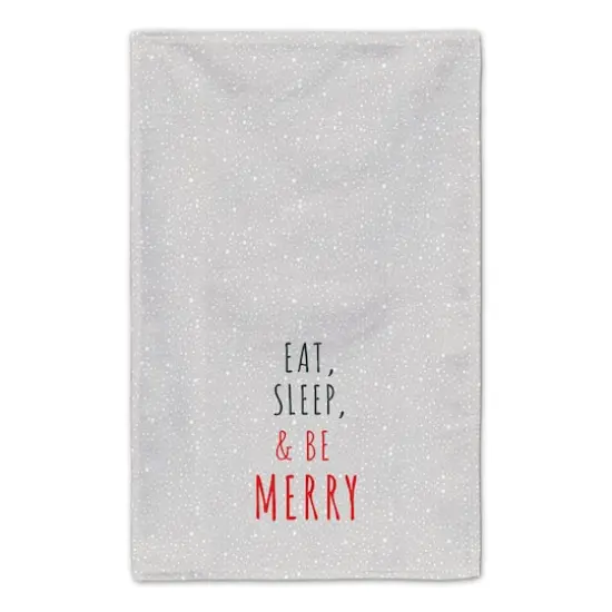 Eat Sleep Be Merry Sloth Tea Towels - Set of 2 {4}