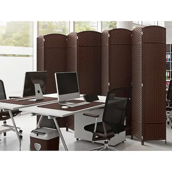 Sorbus Folding Divider Panel Brown {5}