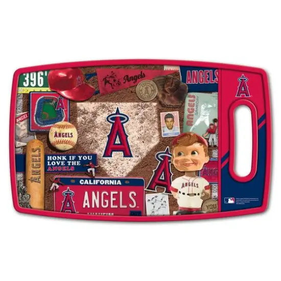 MLB Retro Series Cutting Board Los Angeles Angels {1}