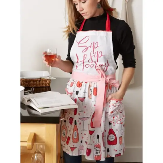 DII&reg; Pop Fizz Home Collection Sip Sip Hooray Apron {5}