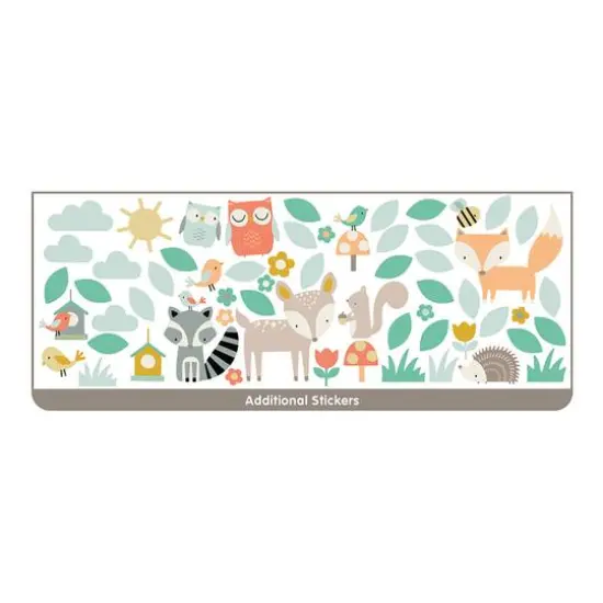 Walltastic Woodland Tree & Friends Wall Stickers {4}