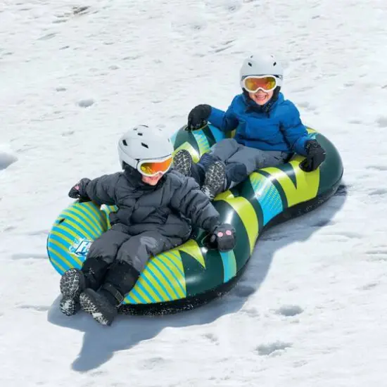 Bestway H2OGO!&reg; 67" Snow Sonic Surge Inflatable Double Snow Tube {3}