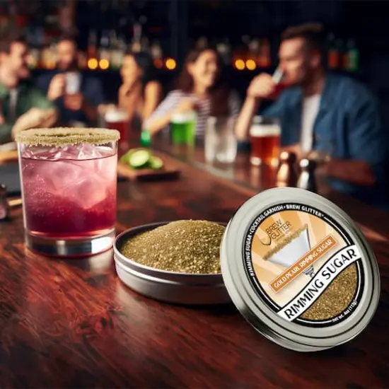 Bakell&reg; Brew Glitter Rimming Sugar Gold {5}