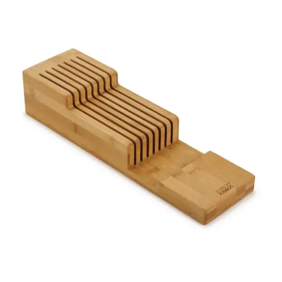Joseph Joseph DrawerStore Bamboo 2-tier Knife Organizer {1}
