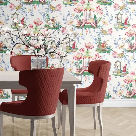 Harrison Howard East of the Moon Peel & Stick Wallpaper Porcelain {4}