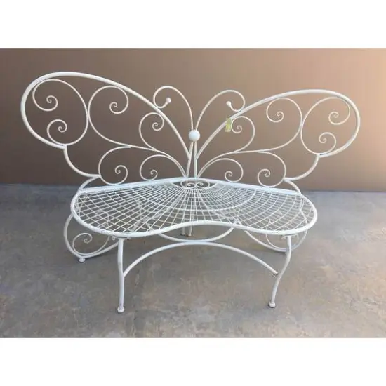 Butterfly Garden Bench 60.5" x 24.25" x 38.75" {4}