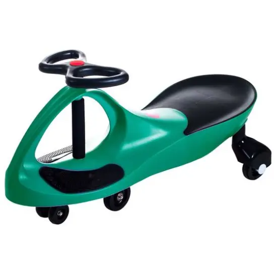 Toy Time Ride-On Wiggle Car Green {1}