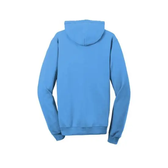 Port & Company&reg; Beach Wash Garment-Dyed Pullover Hooded Adult Sweatshirt Blue Moon {5}