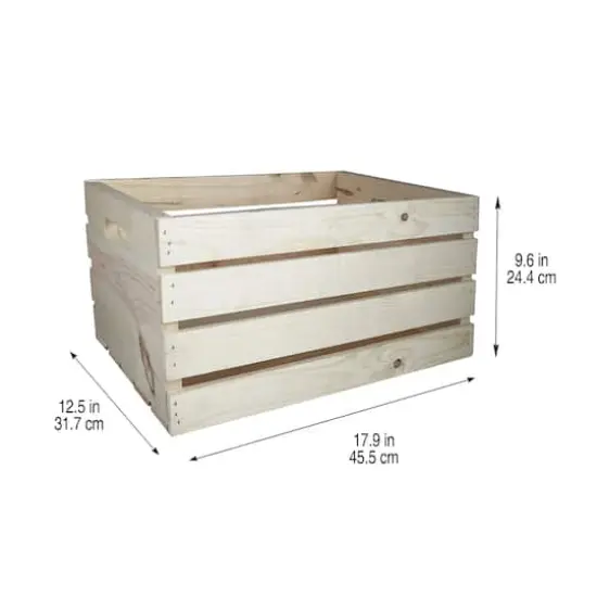 18" Wood Crate by Make Market&reg; {4}