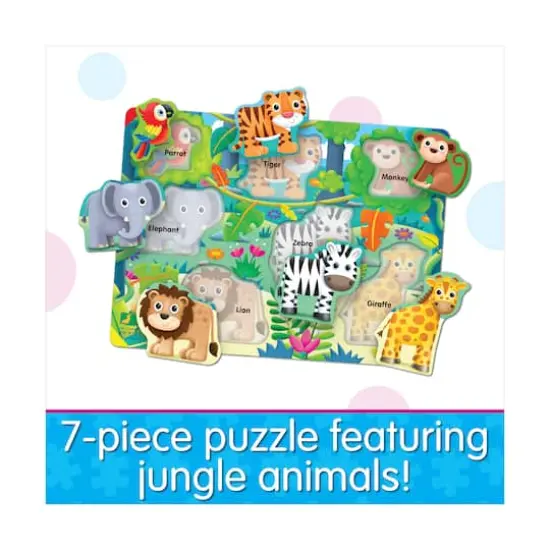 My First Lift & Learn Puzzle - Jungle: 7 Pcs {5}