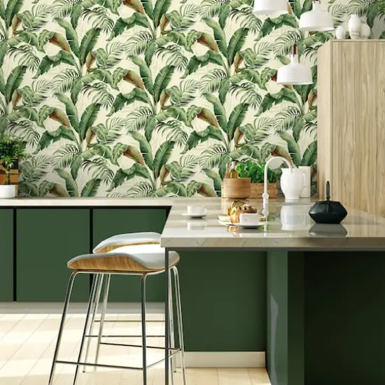 Tommy Bahama&reg; Palmiers Peel & Stick Wallpaper Aloe {5}