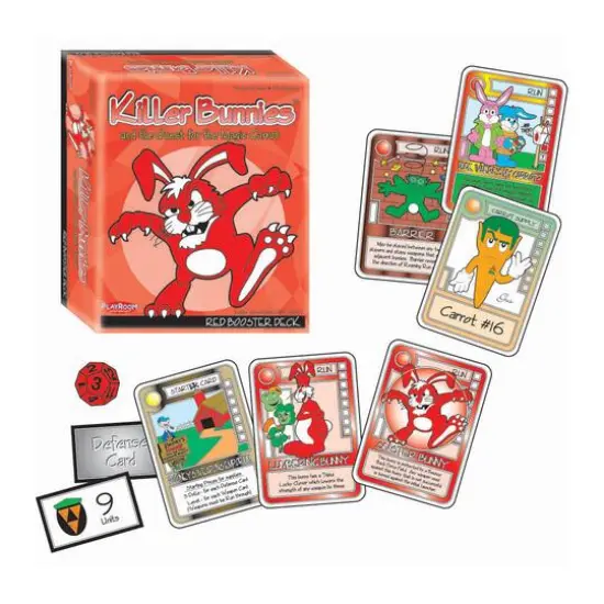 Killer Bunnies&reg; and the Quest for the Magic Carrot: Red Booster Deck {3}