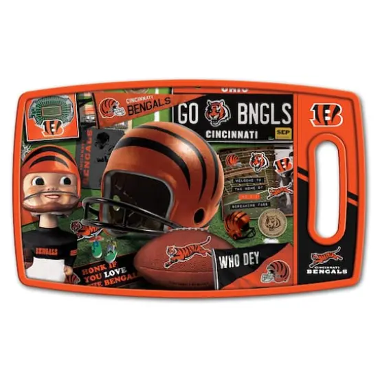 NFL Retro Series Cutting BoardCincinnati Bengals {1}