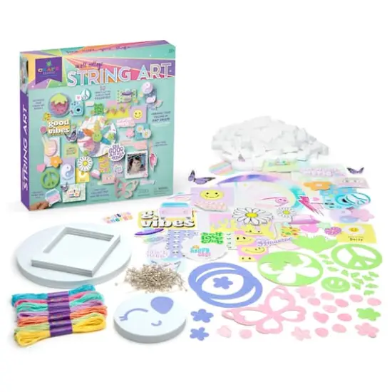 Craft-Tastic&reg; Wall Collage String Art {4}