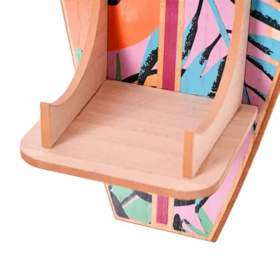 American Art Decor Tipsy Fruit Surfboard Wine Rack - 8" x 25.5" x 7.5" {6}