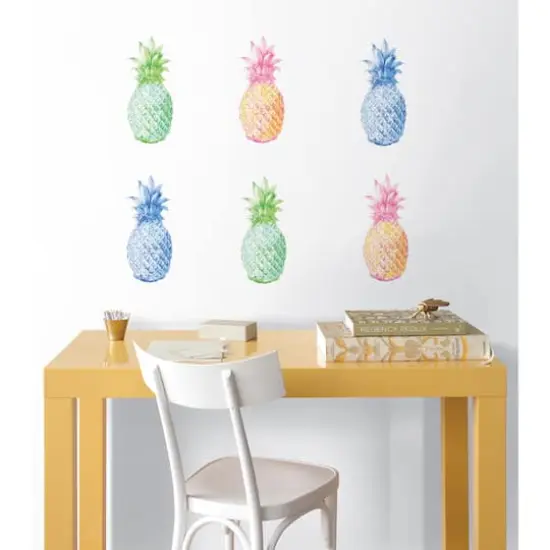 WallPops Pop Pineapples Wall Art Kit {3}
