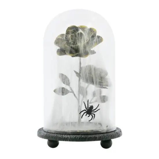 9" Spider Web-Covered Cloche Tabletop Accent by Ashland&reg; {1}