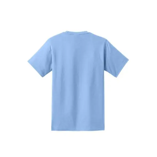 Port & Company&reg; Tall Essential Pocket Adult T-Shirt Light Blue {1}