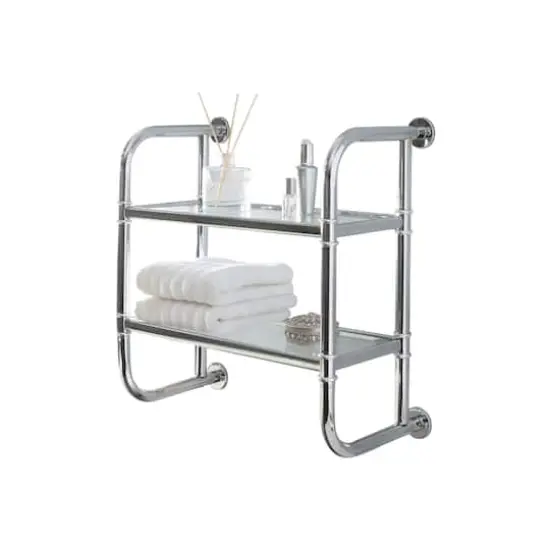 Organize It All 2-Tier Hanging Bath Shelf  {4}