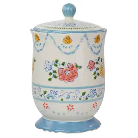 Gibson Elite&reg; Anaya Ceramic Canister with Lid in Floral {7}