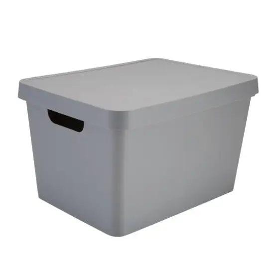 Simplify Vinto Storage Box with Lid Ivory {2}