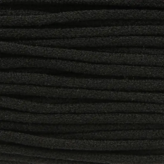 Beadsmith&reg; Fablastic&trade; 3mm Black Round Spandex Cord {3}