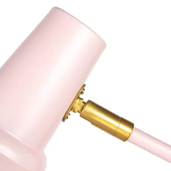 Hello Honey&reg; 65" Pink Round Metal Floor Lamp {8}