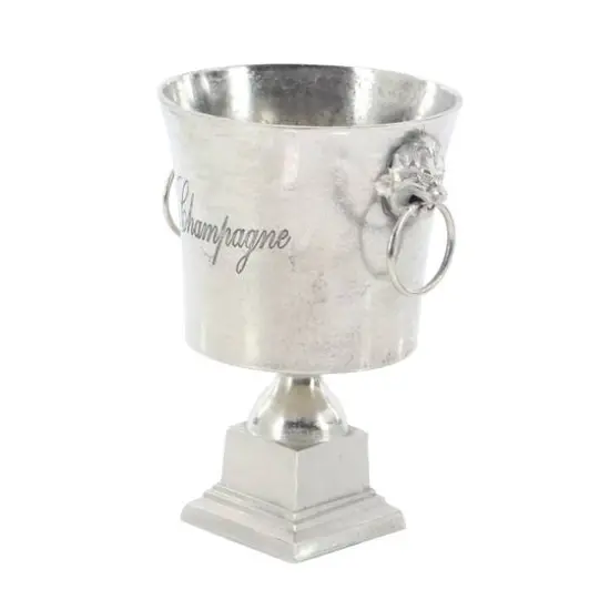 16" Silver Champagne Bucket {6}