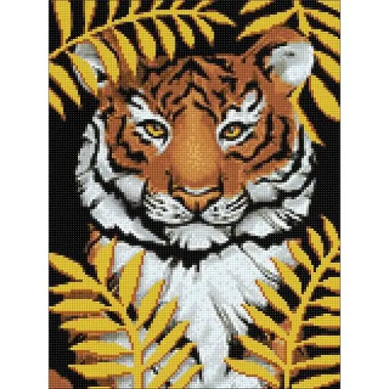 Crafting Spark Golden Tiger Diamond Painting Kit {1}