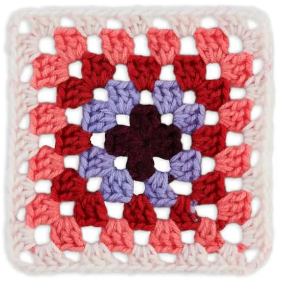 Red Heart&reg; All in One&trade; Granny Square&trade; Yarn Hot Stuff {3}
