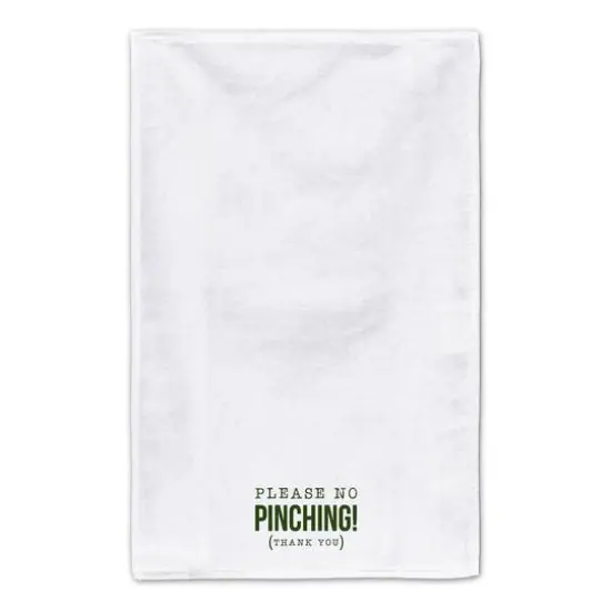 Please No Pinching Stripes 2 Tea Towel Set of 2 {5}