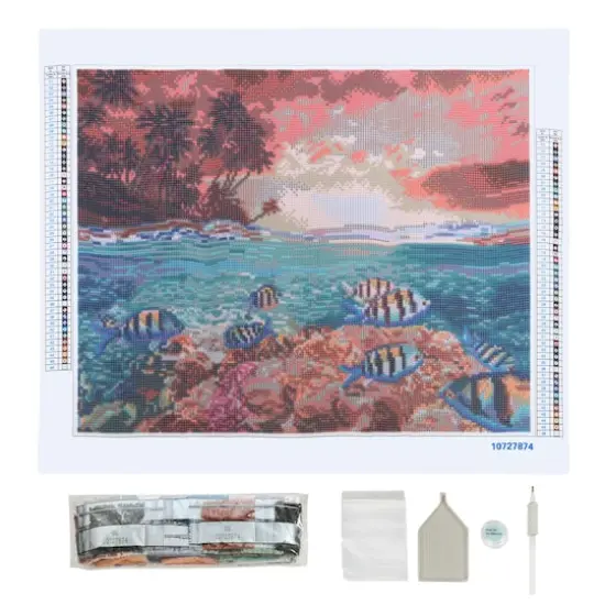 Ocean Fish Diamond Art Kit by Make Market&reg; {3}