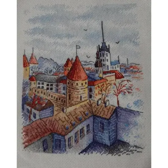 MP Studia Towers Cross Stitch Kit {5}