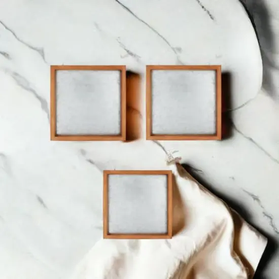 ArtSkills&reg; 3 Pack 10" x 10" Wood Framed Metal Plaque {1}