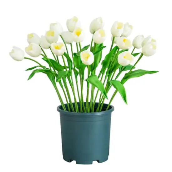 2ft. UV Resistant Artificial Tulip Plant (Indoor/Outdoor) {1}