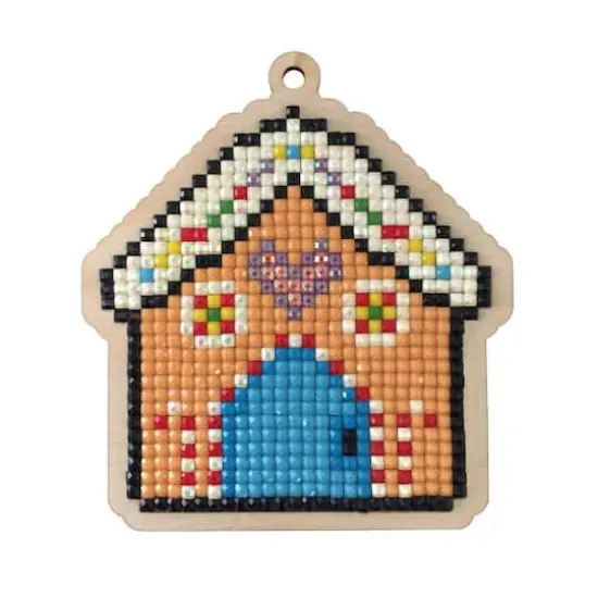 Wizardi Diamond Painting Kit Gingerbread House {1}