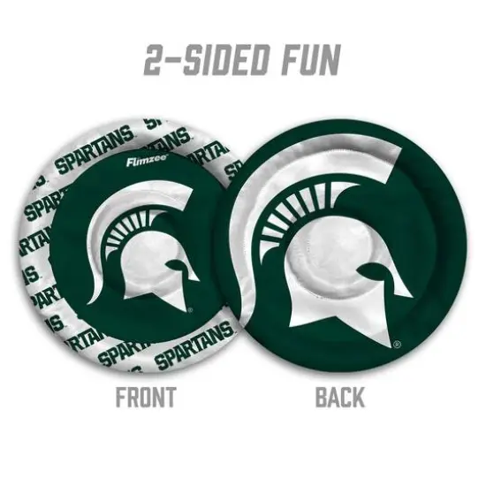 NCAA Flimzee Bean-Bag Flying Disc Michigan State Spartans {3}