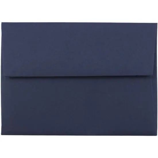 JAM Paper A1 Premium Invitation Envelopes, 50ct. Navy Blue {1}