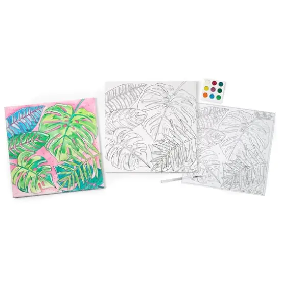 Faber-Castell Tropical Paint by Number Watercolor Set {7}