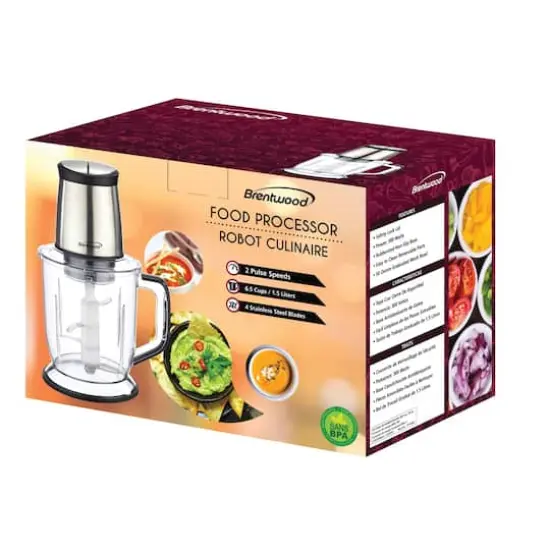 Brentwood 6.5 Cup Food Processor {6}