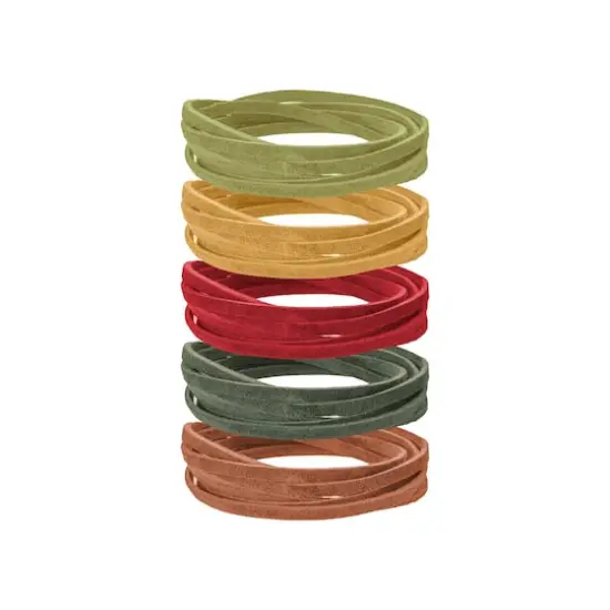 3.1mm x 5yd. Rustic Mix Suede Lace, 5ct. by Bead Landing&trade; {1}