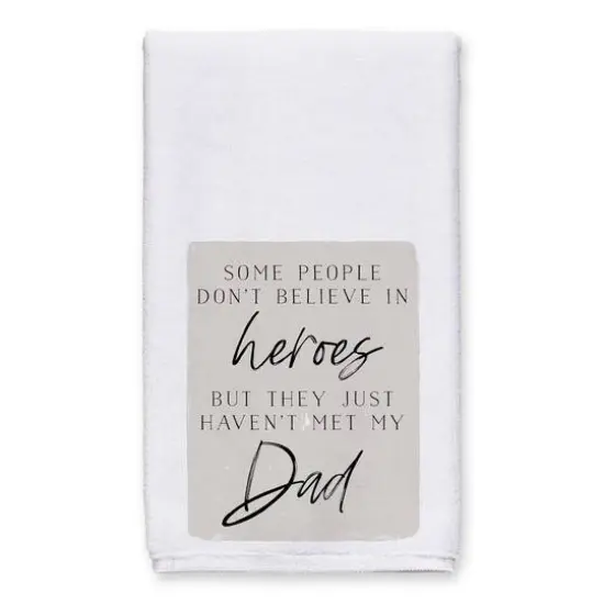 My Dad Is My Hero Towel Set {3}