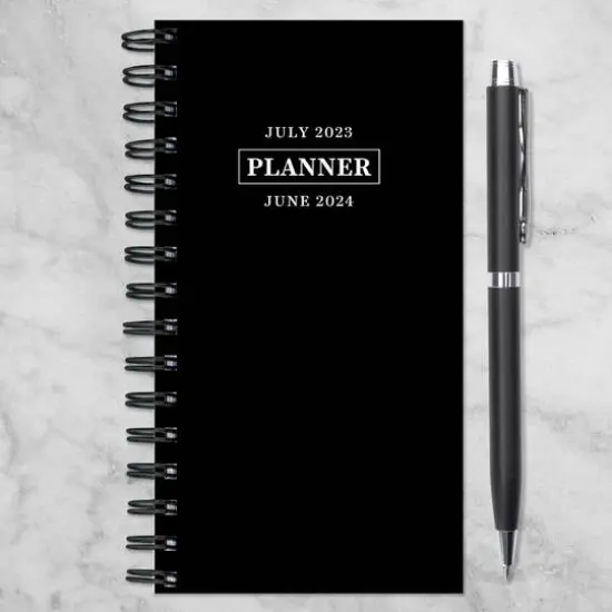 TF Publishing 2023 -2024 Black Night Small Weekly Monthly Planner {5}